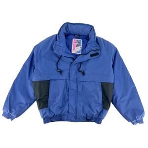 90s ski jacket Steep Slopes color block 1990s vintage